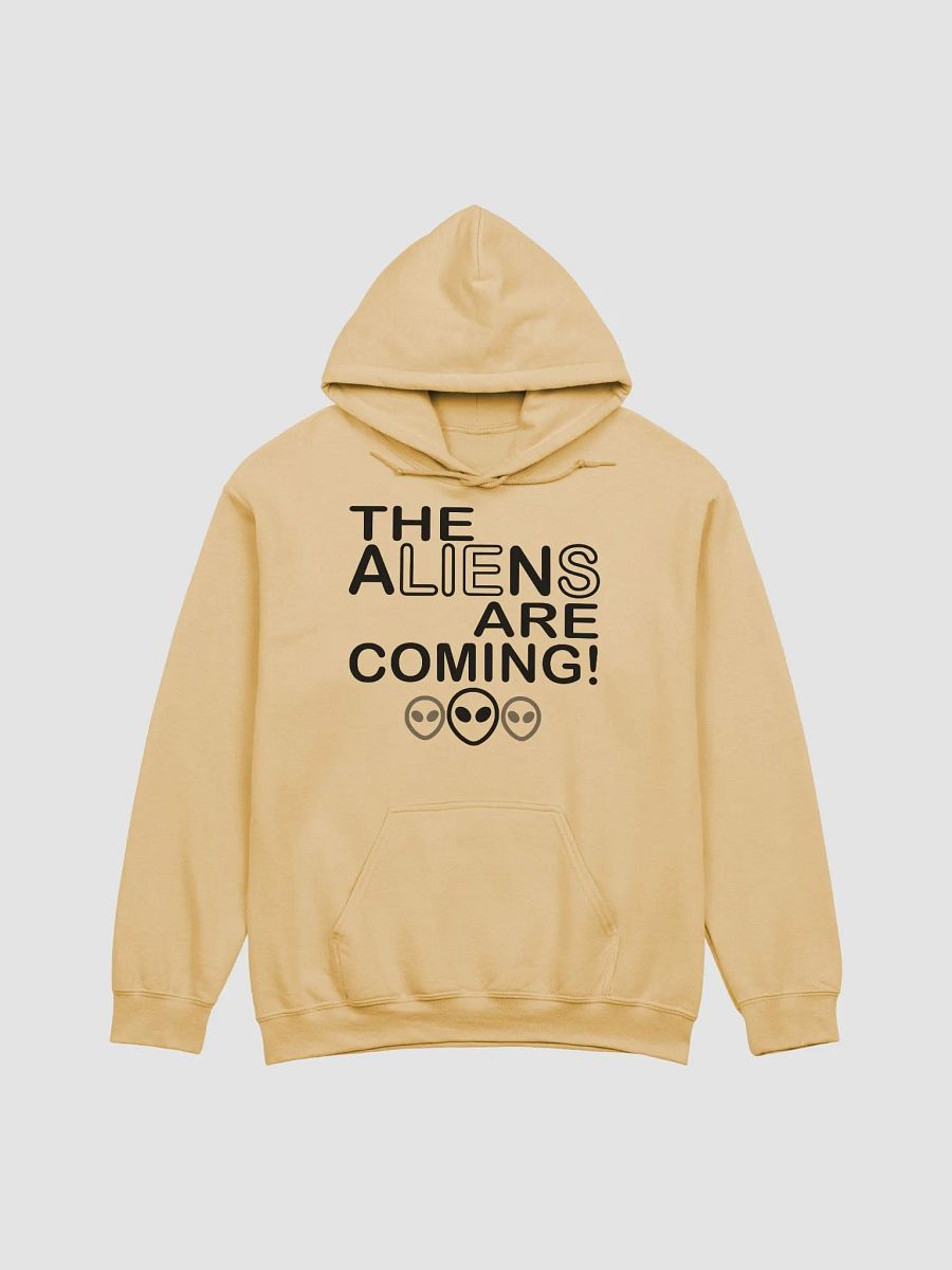 The Aliens Are Coming! - Black - Gildan Classic Hoodie product image (2)