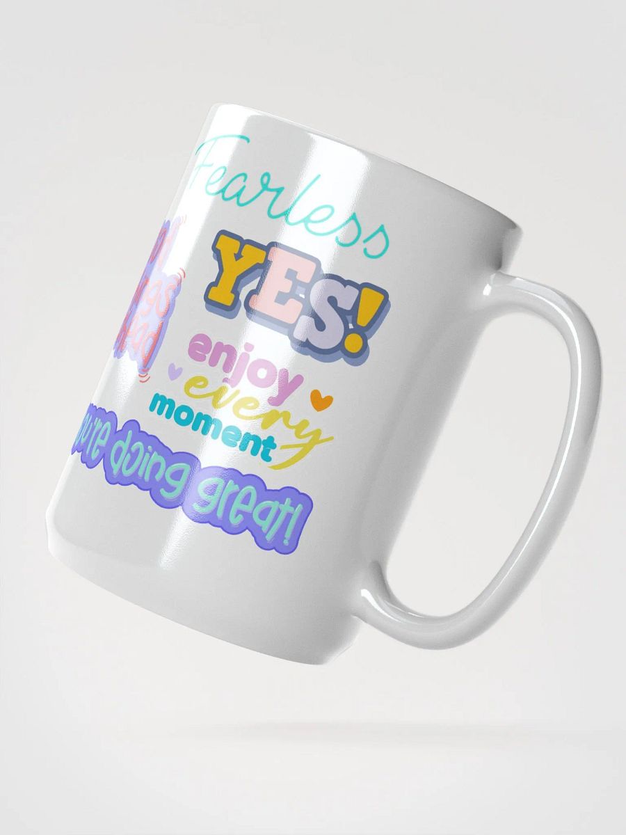 Motivational Mantra Mug - White product image (3)