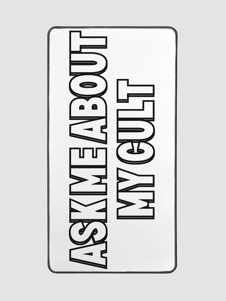 Ask Me About My Cult Desk Mat product image (2)