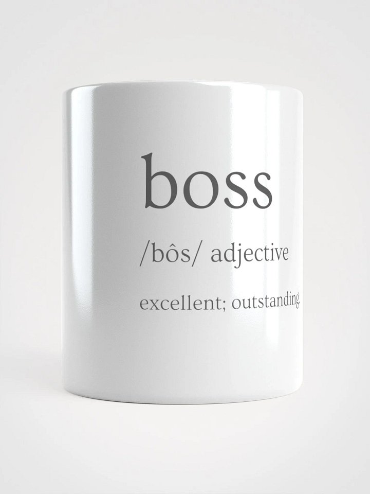Definition of a Boss Mug product image (1)
