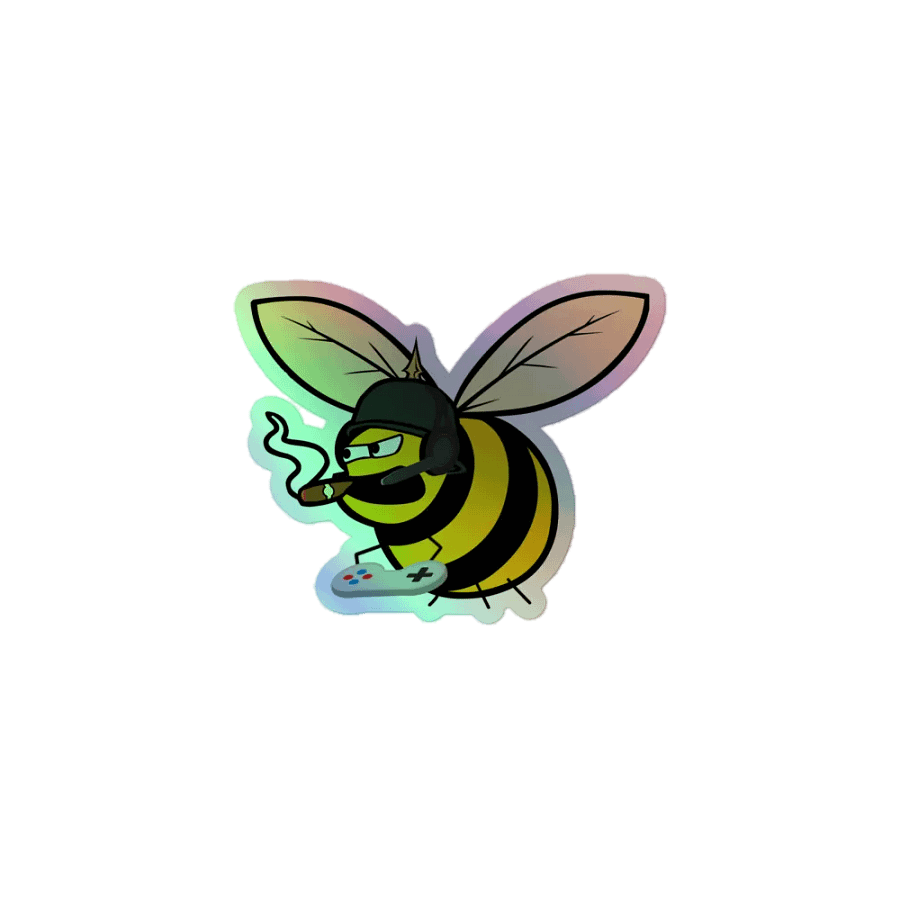 Fatbee Gaming Holographic Sticker product image (1)