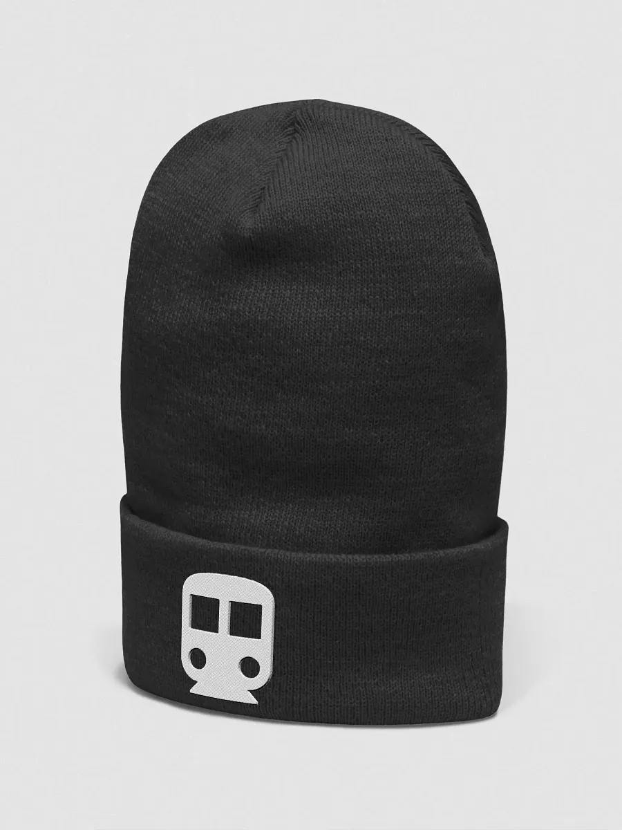 White Train Beanie product image (2)