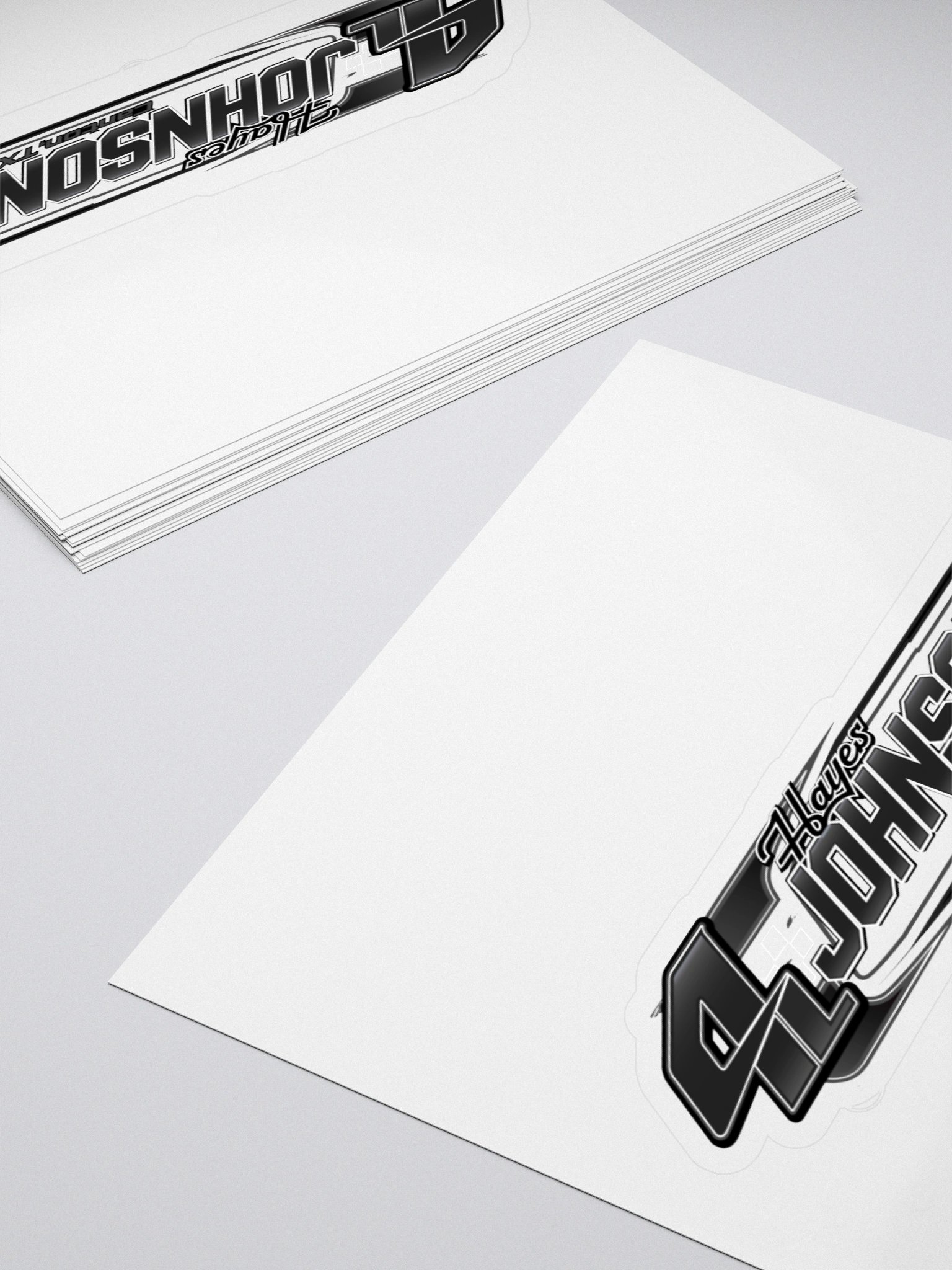 Hayes Johnson 4L Racing Sticker product image (4)