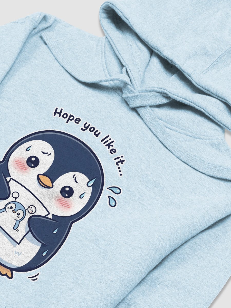 Nervous Penguin Presenting Art Unisex Premium Hoodie product image (27)