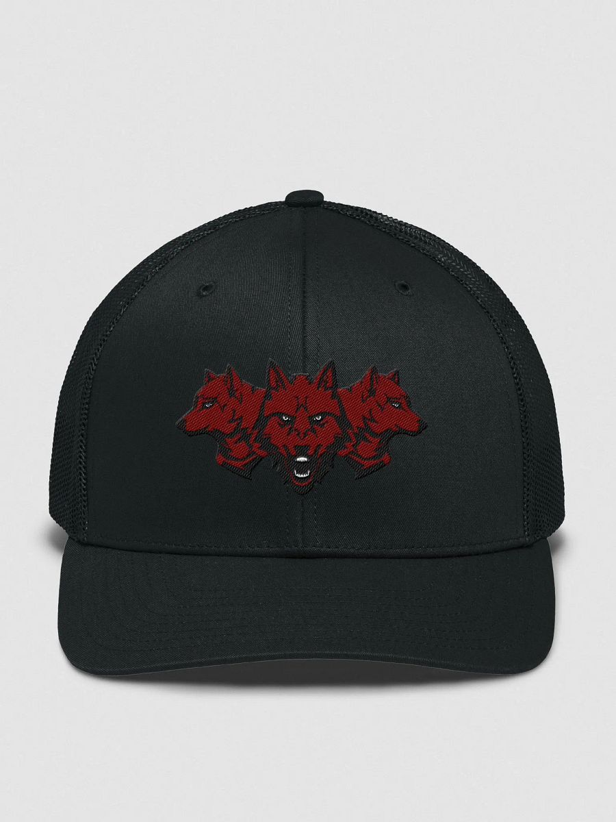 Cerberus Wolfpak Logo Trucker Hat product image (5)