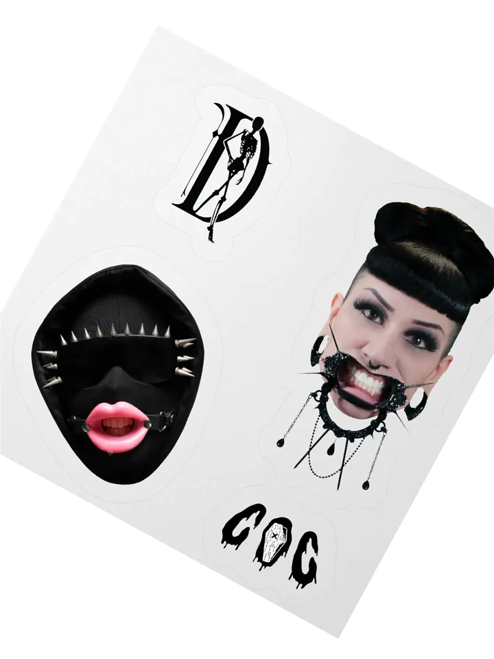 Character Theme Kiss Cut Stickers product image (4)