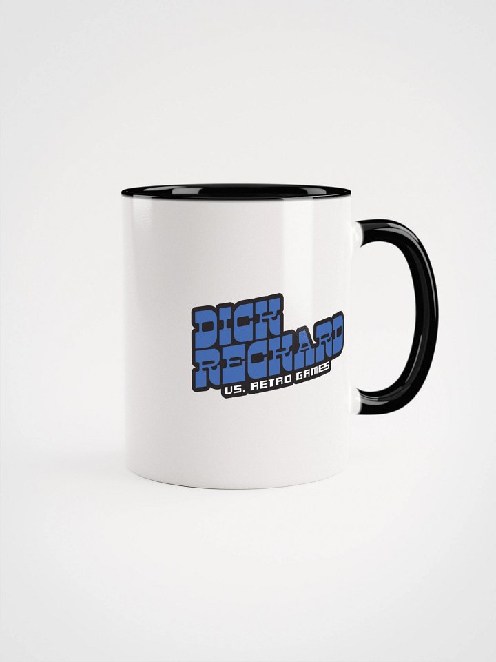 Dick Reckard vs Retro Games Blue Logo Unisex Ceramic Mug product image (8)