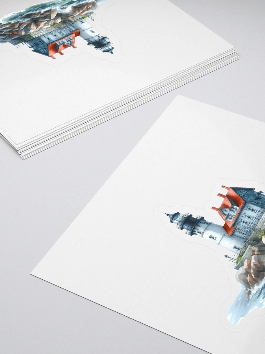 Coastal Lighthouse Kiss Cut Stickers product image (4)