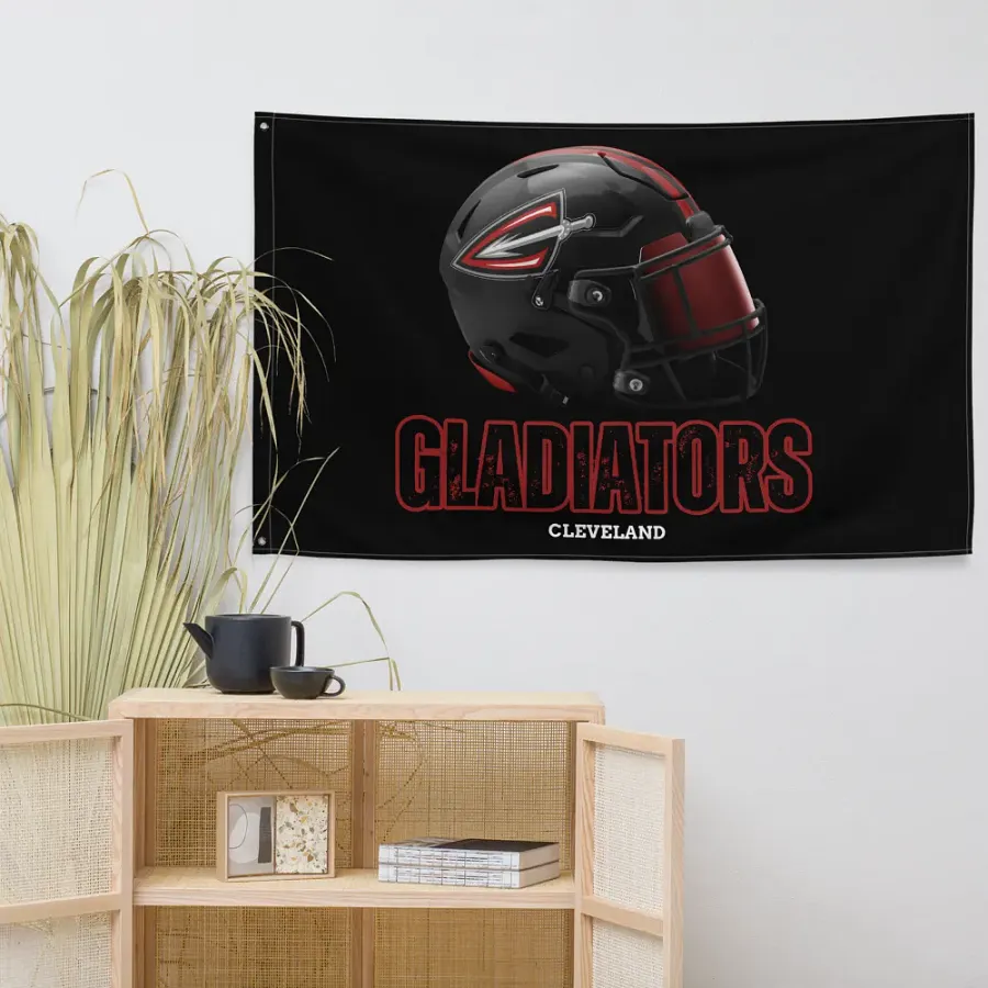 Cleveland Gladiators Team Flag product image (7)