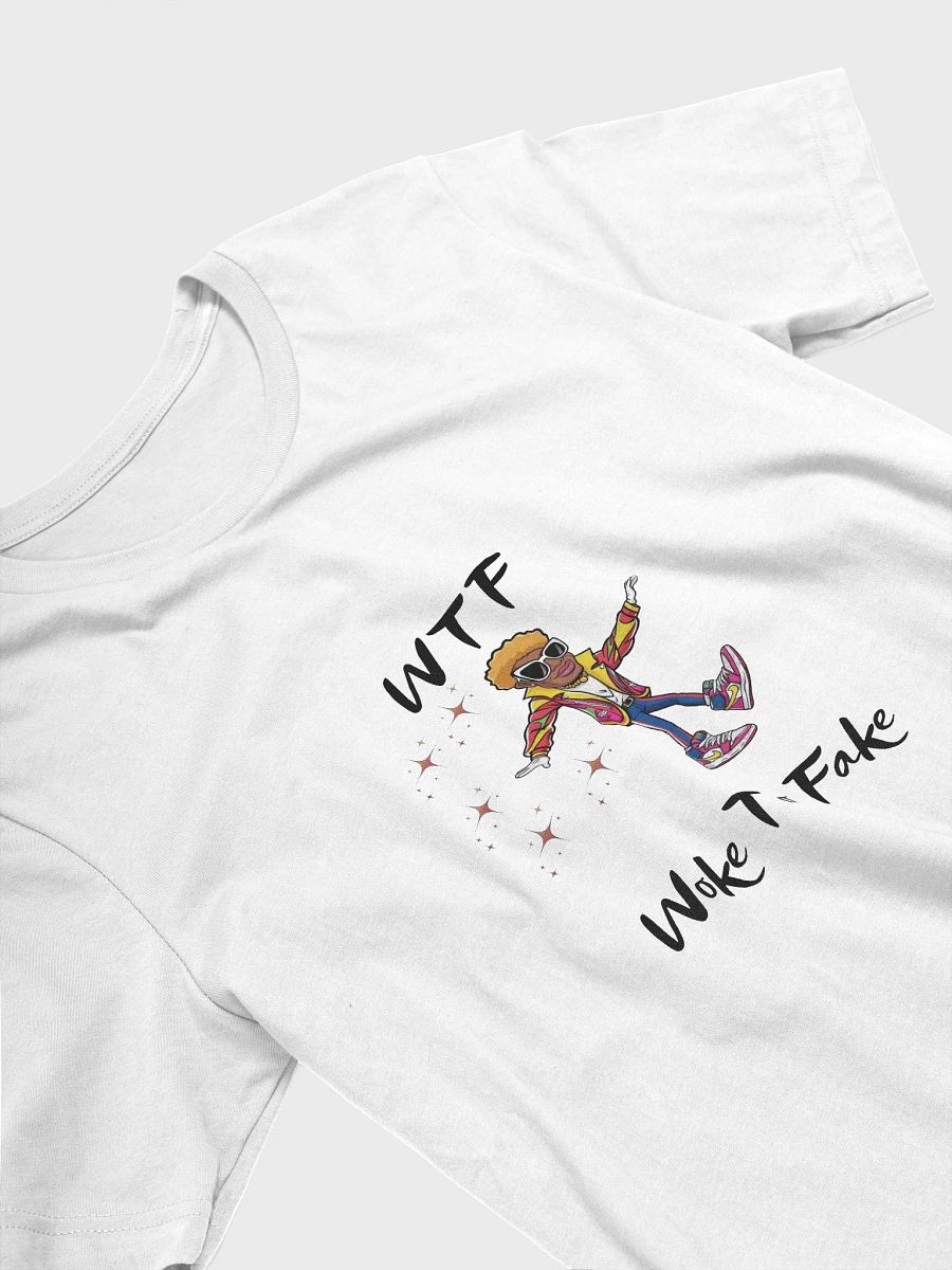 WTF - Woke to Fake Bella+Canvas Iconic Tee product image (5)