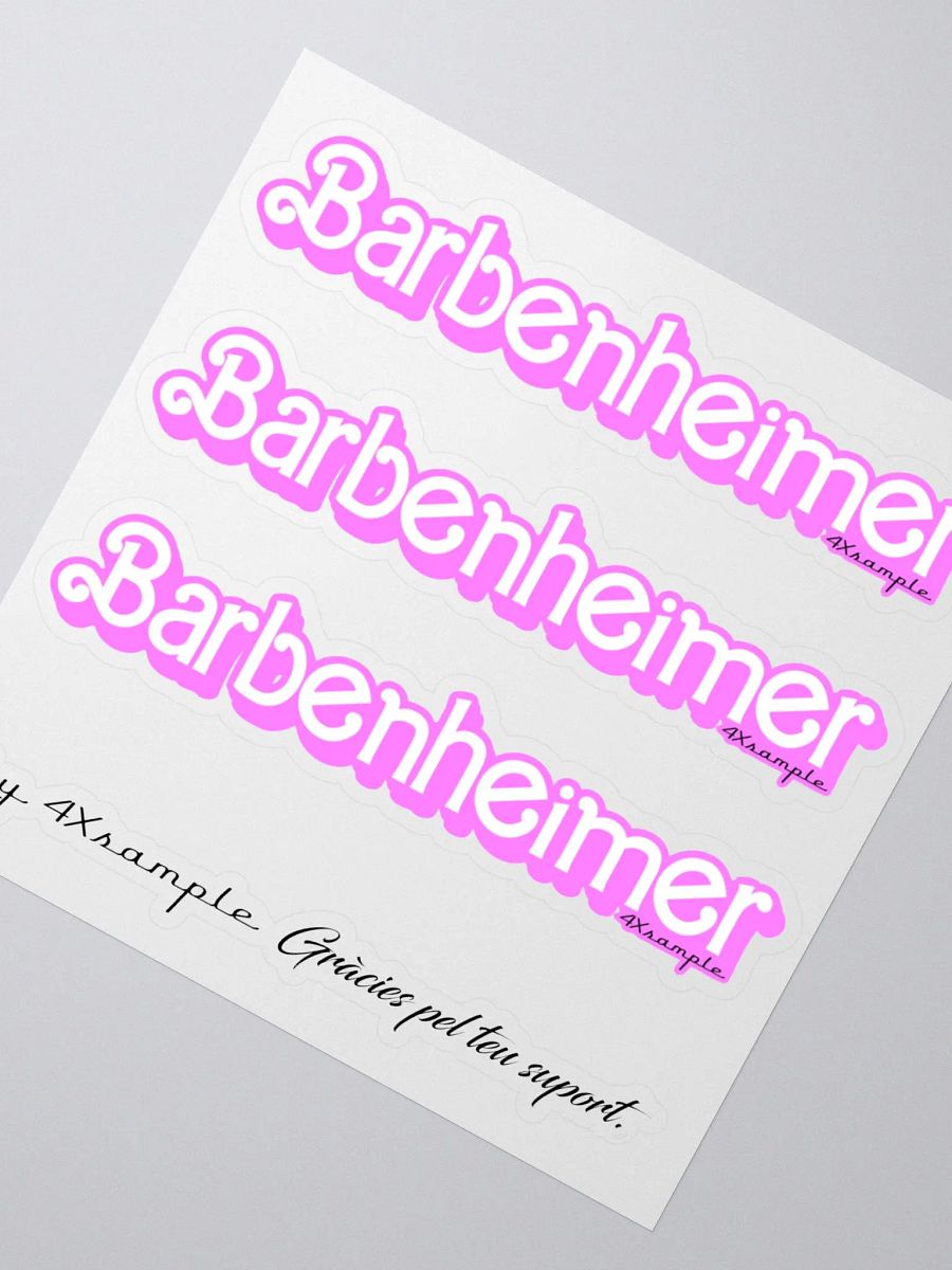 Barbenheimer - Adhesius product image (2)