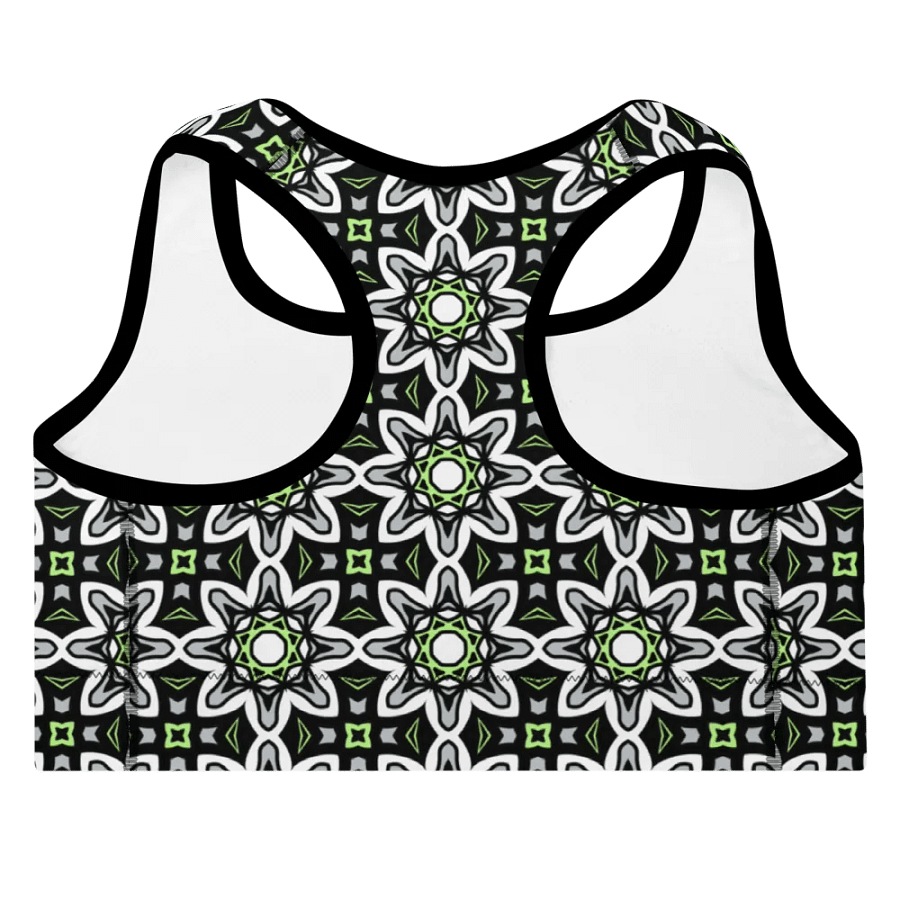 Agender Abstract (2) - Padded Sports Bra product image (4)