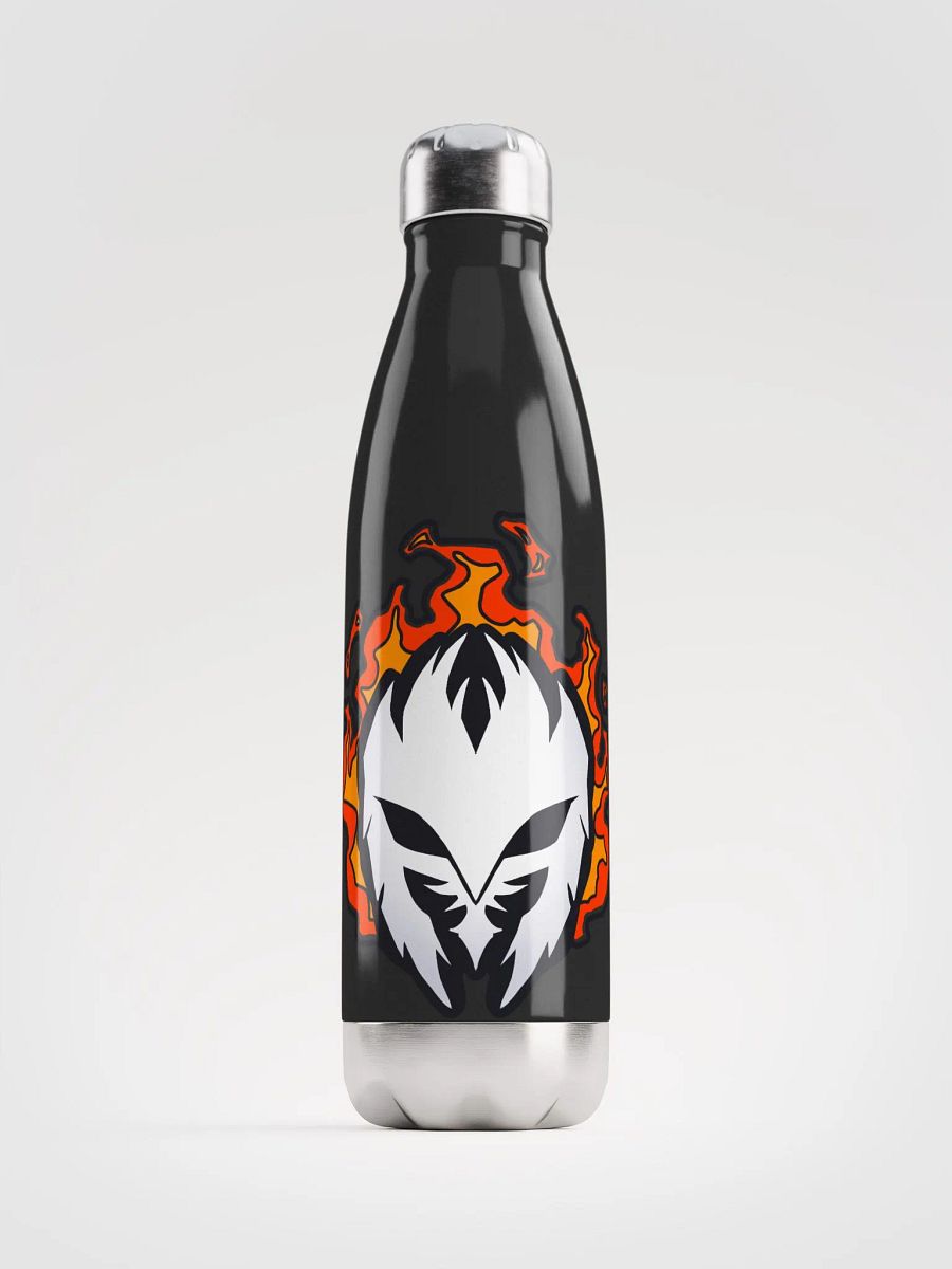 Mask Icon v2 (White) Stainless Steel Water Bottle product image (2)