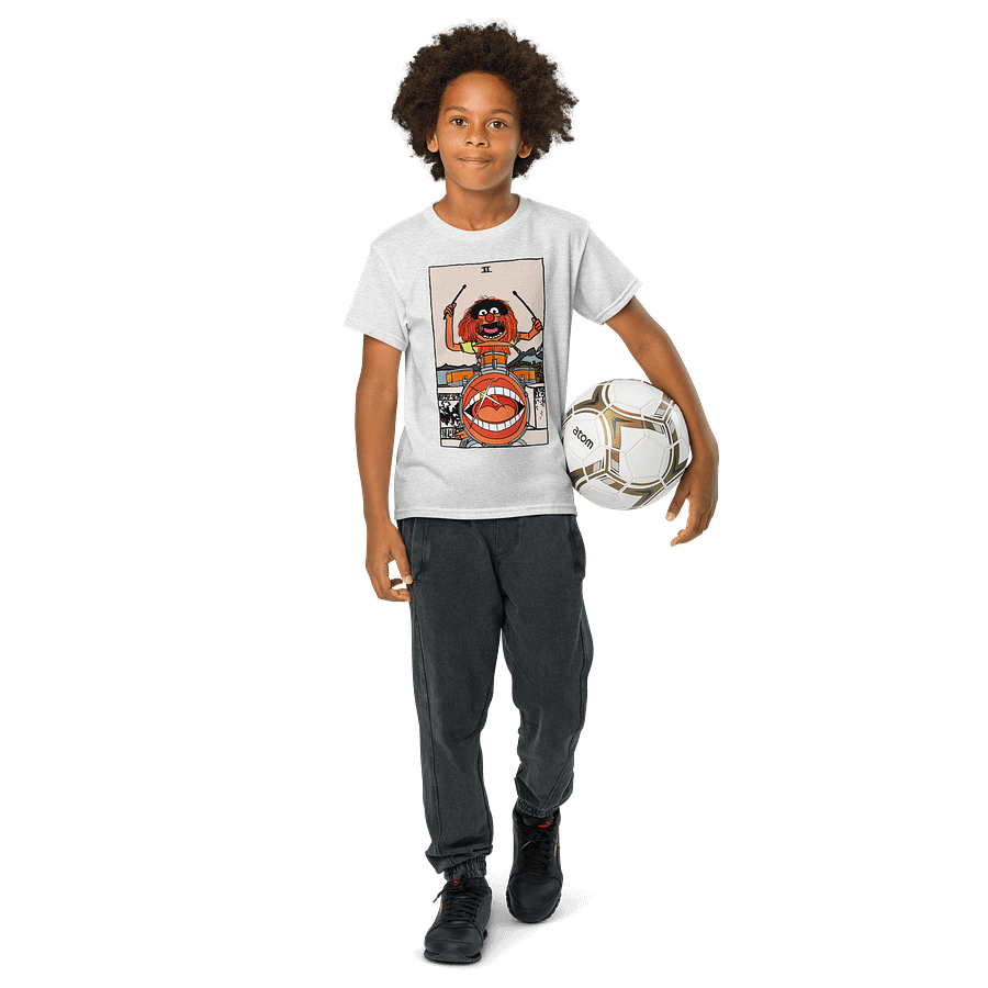Animal Two of Wands Tarot Card Kid Shirt product image (73)