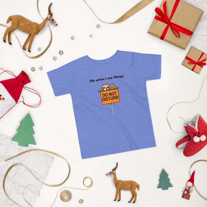 Sleepy Sloth Toddler T-Shirt product image (2)