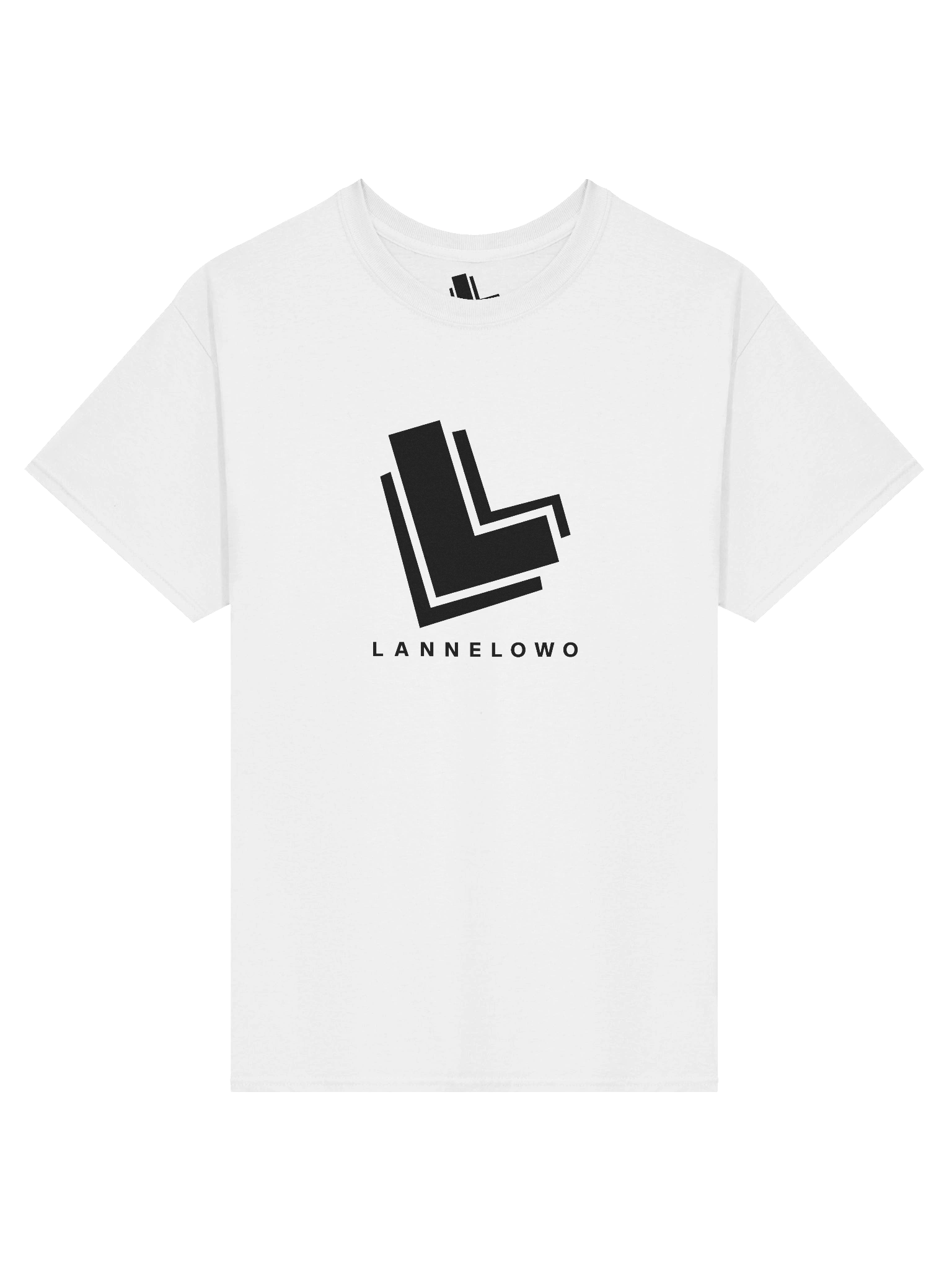 Lannelowo Classic ~ White nadruk product image (1)