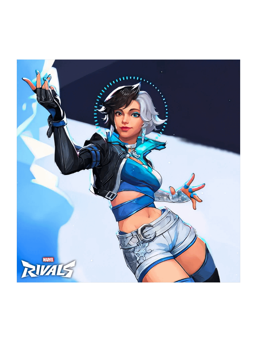 Luna Snow Kiss Cut Stickers product image (1)