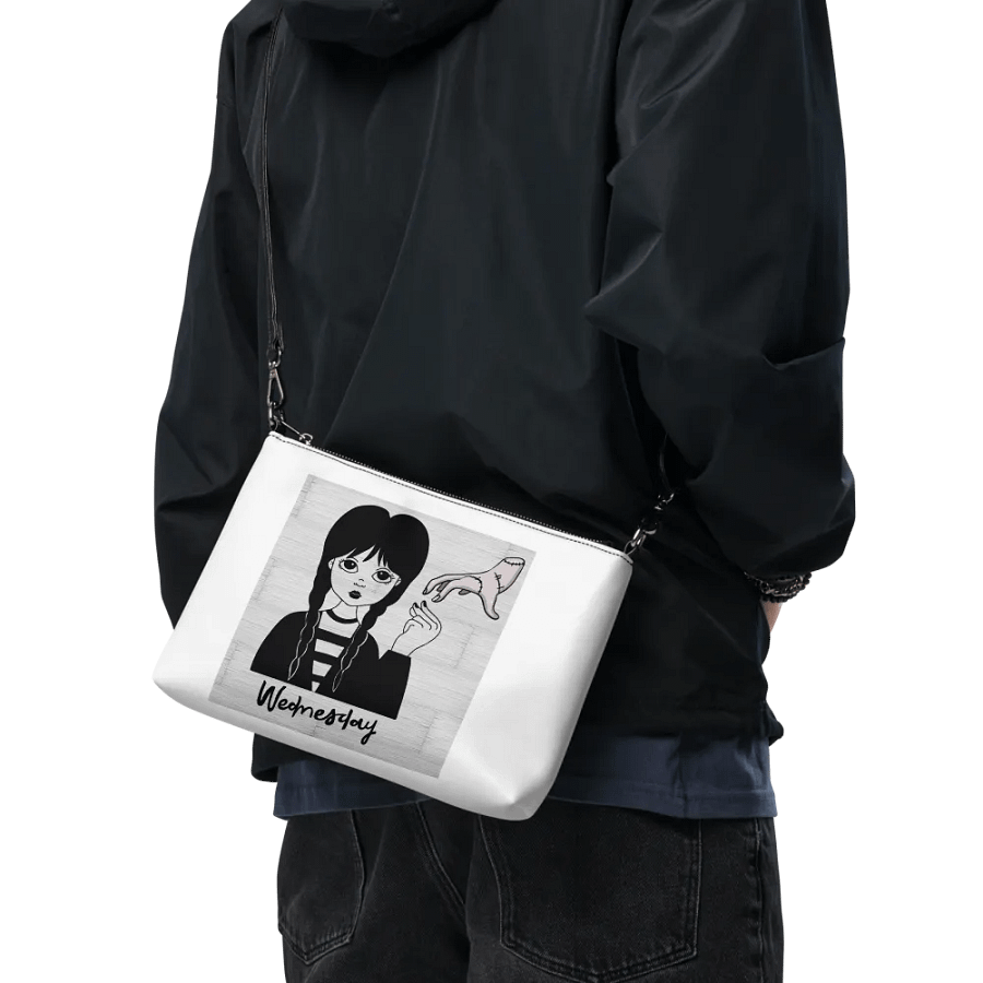 Wednesday Stitched All-Over Crossbody Bag product image (9)