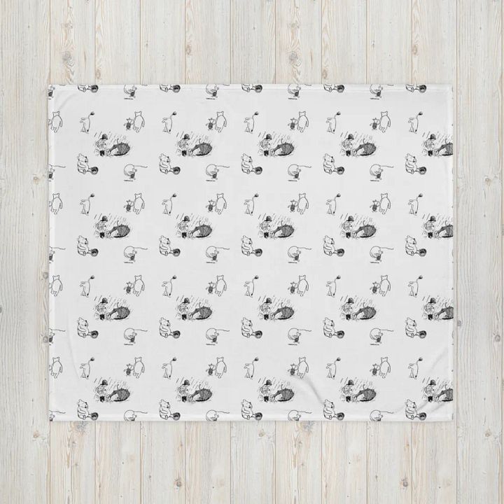 Pooh Bear and Friends Throw Blanket product image (2)