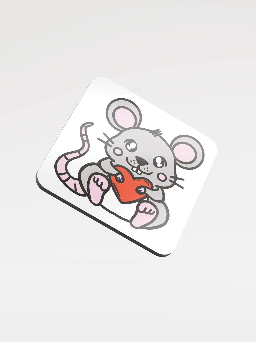 Rat Love Coaster product image (1)