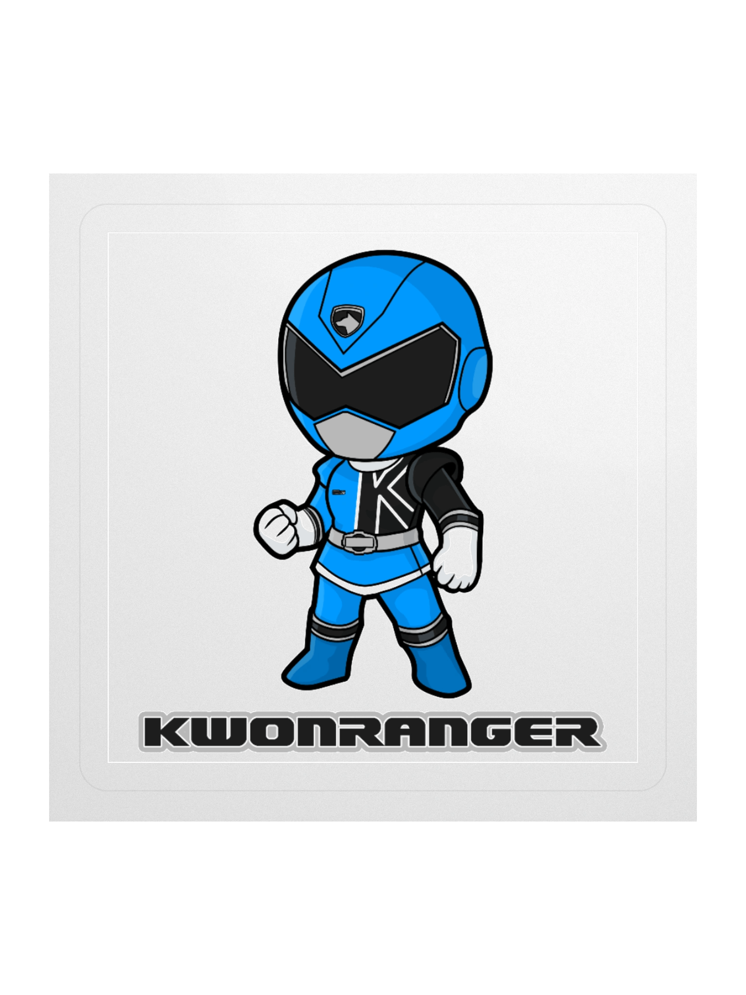 Kwonranger Sticker (w/English logo) product image (1)