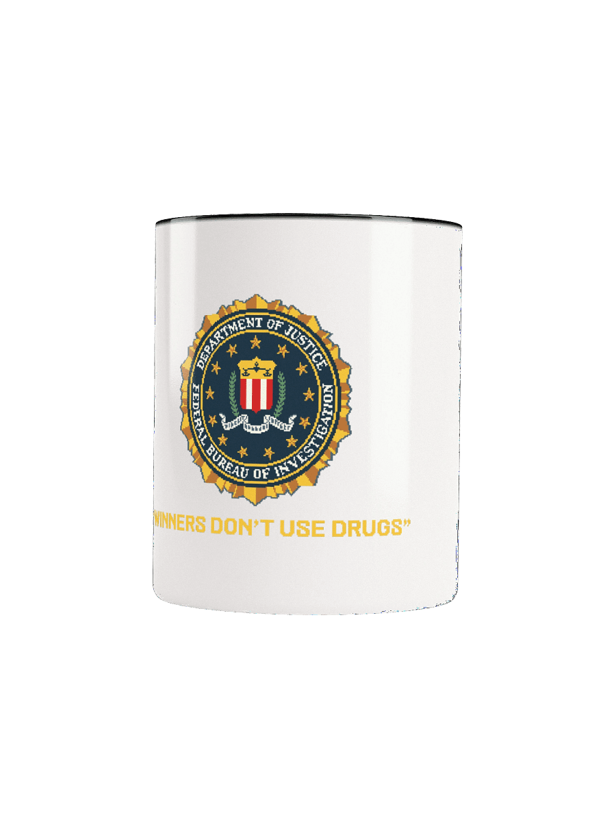 Winners Don't Use Drugs White Mug product image (1)