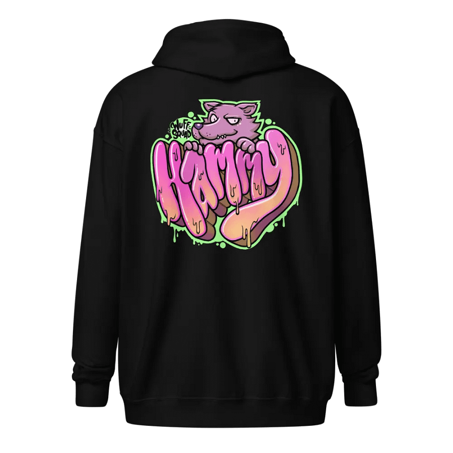 Wuff Squad Graffiti Zip Hoodie product image (1)