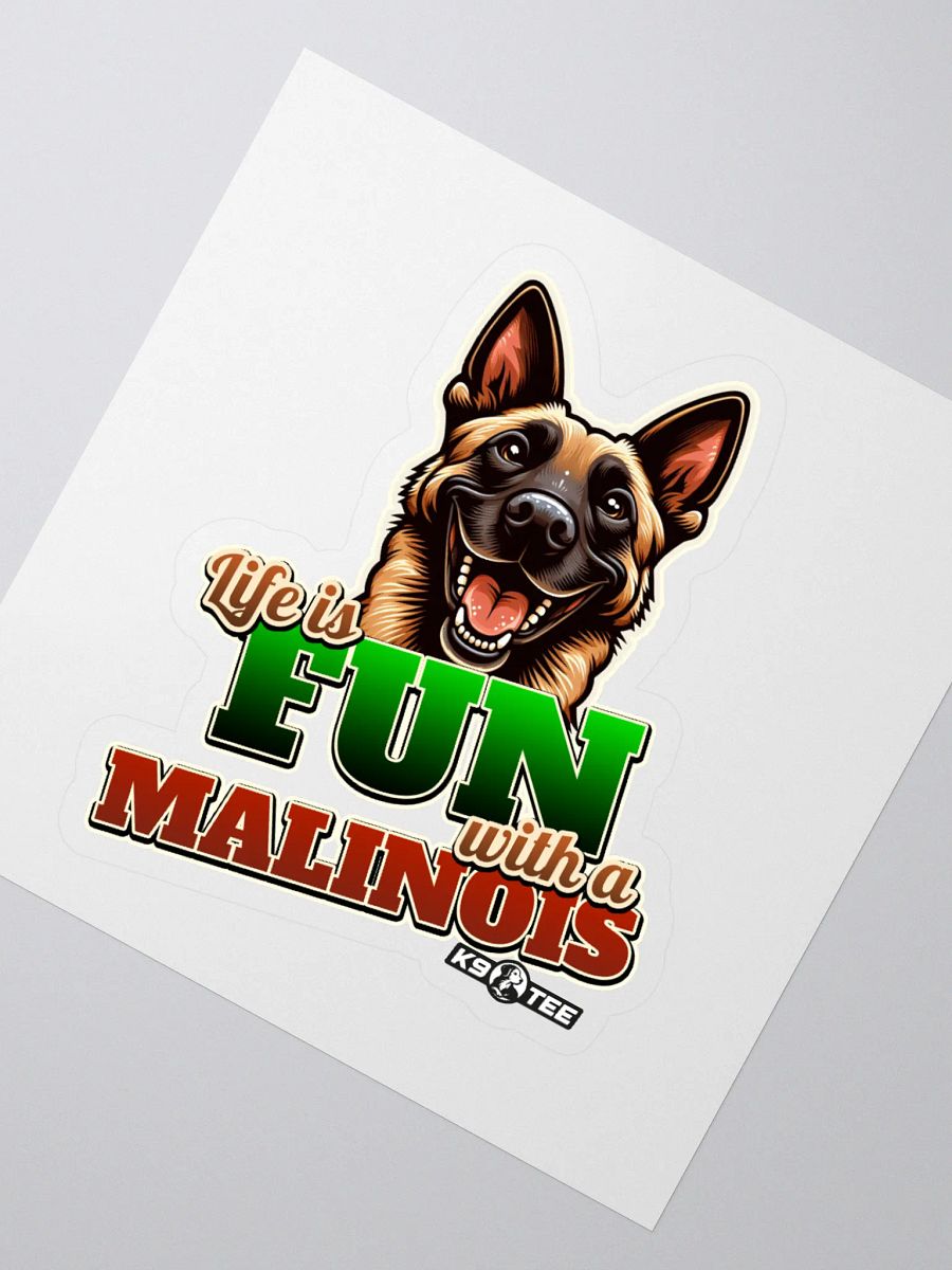 Fun Malinois Kiss Cut Stickers product image (2)