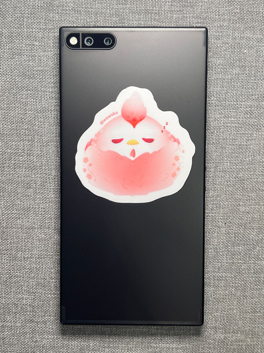 Sleepy Zodiac Animal - Rooster - Sticker product image (2)