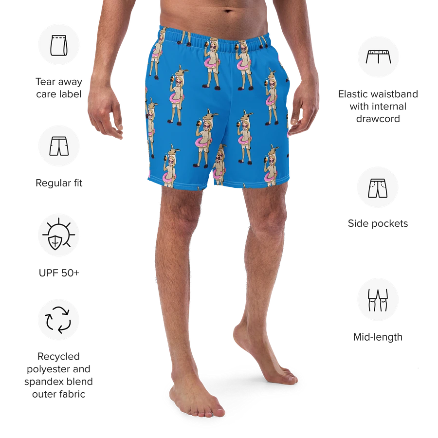 Summer Alpaca Men's Swim Trunks product image (20)