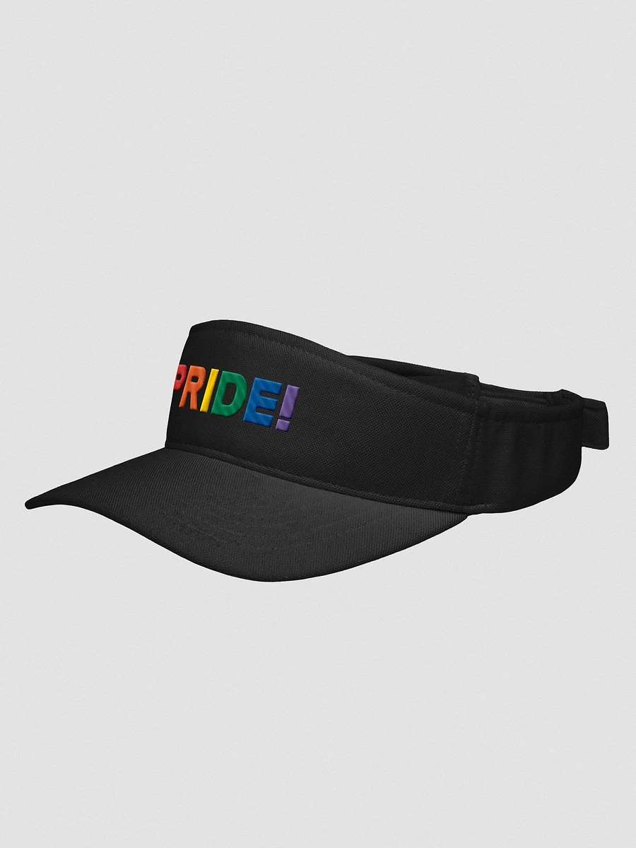 LGBTQIA+ Embroidered Pride Visor product image (2)