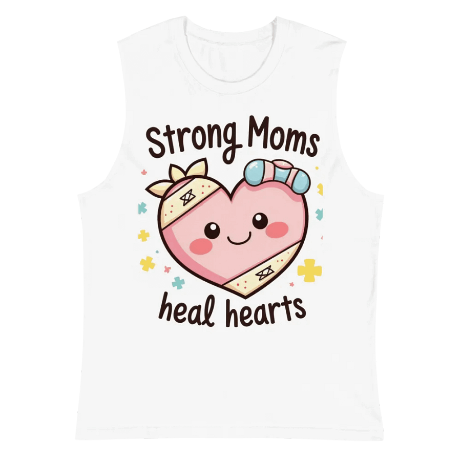 Strong moms, Heartfelt Healing Muscle Tank product image (2)
