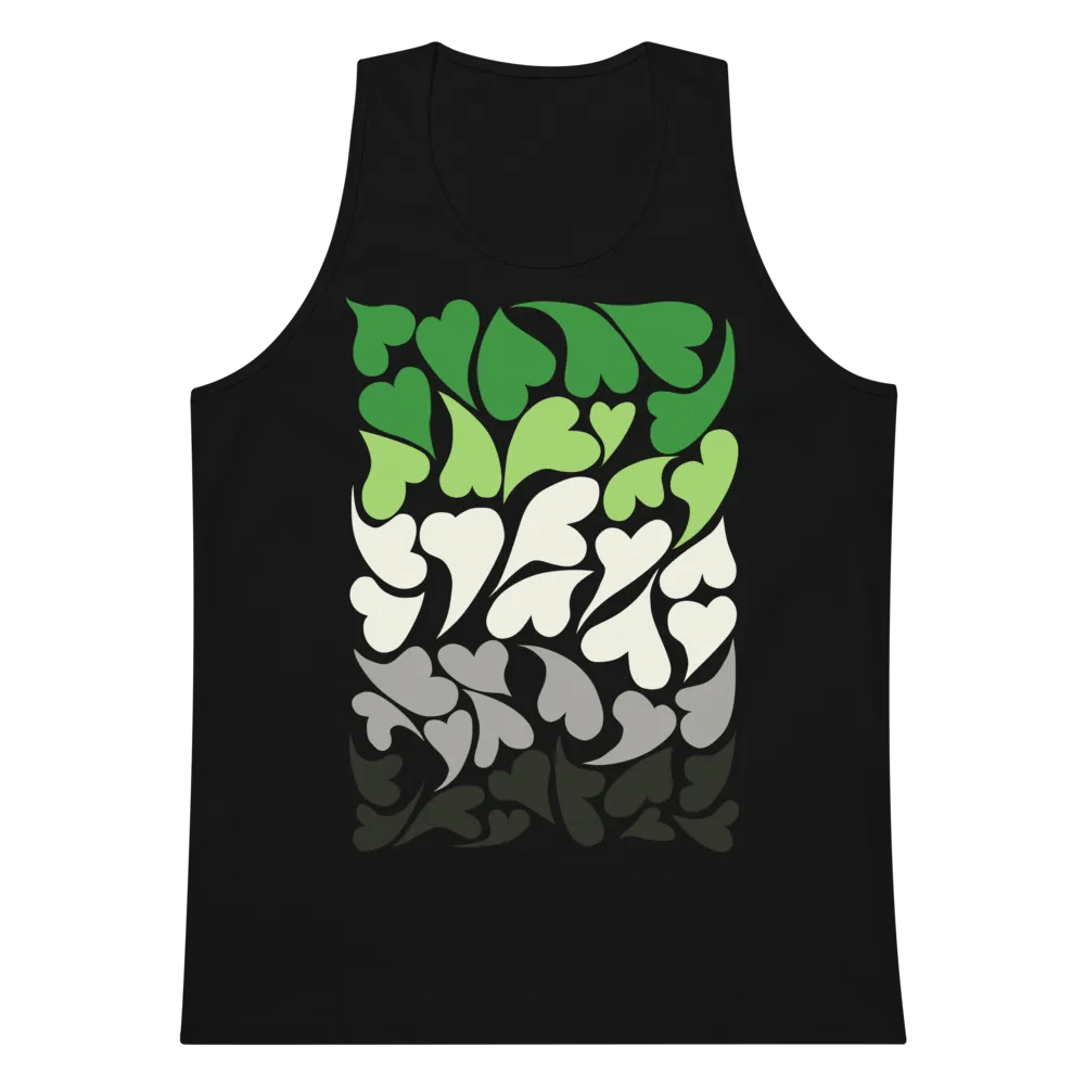 Nestled PRIDE Aromantic Tank Top product image (8)