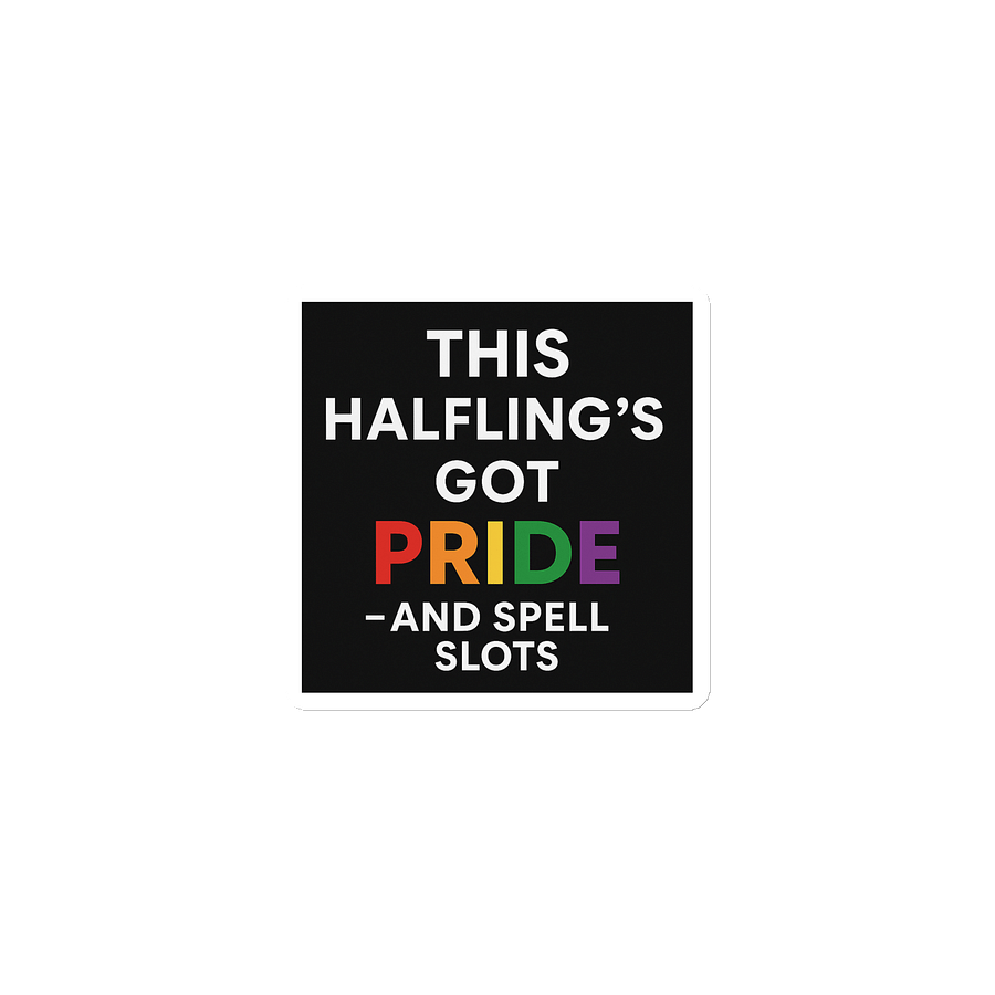 Halfling Pride Magnet product image (1)