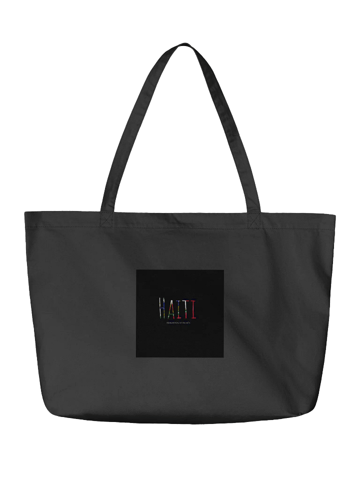 Edikasyon se Richès Organic Cotton Tote – Carry Purpose. Live the Message. product image (4)