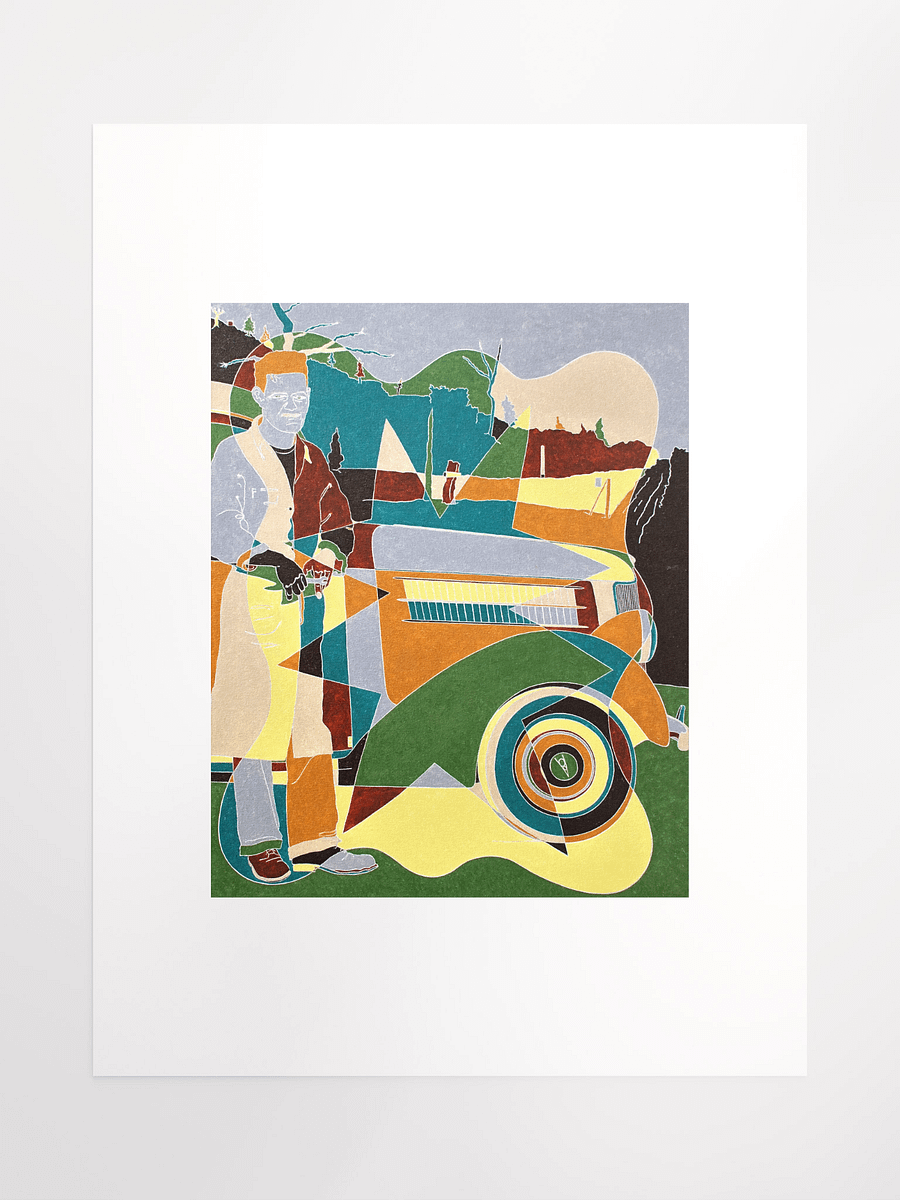 Pat's '36 Ford (2014) Print product image (2)