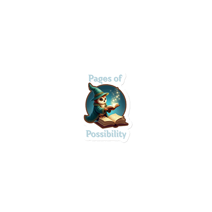 Pages of Possibility - Wizard Owl Magnet product image (1)