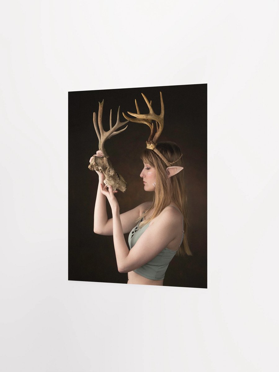 "Woodland Creature Sorrow" Ft. LindC3PO - 8x10 Matte Print product image (3)