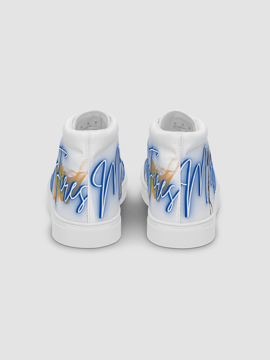 [misty-fires] Men's Hightop Canvas Shoes product image (2)