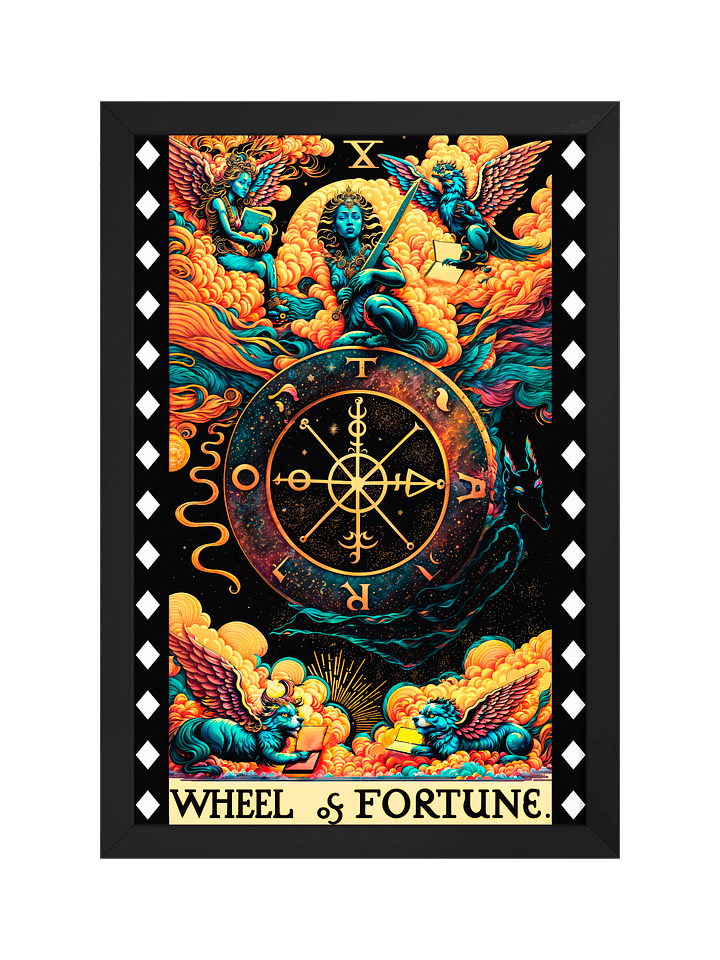 [Tarot - The Wheel of Fortune] Canvas product image (2)
