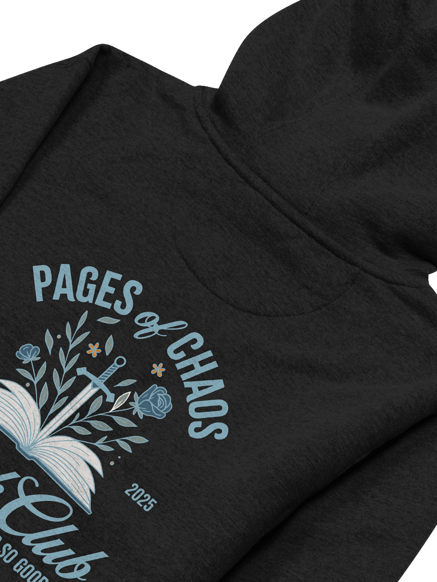 Pages of Chaos Book Club Hoodie (Dark) product image (15)