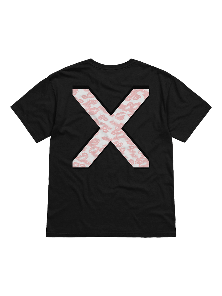White X Pink Lipstick Kisses | Shirt product image (20)