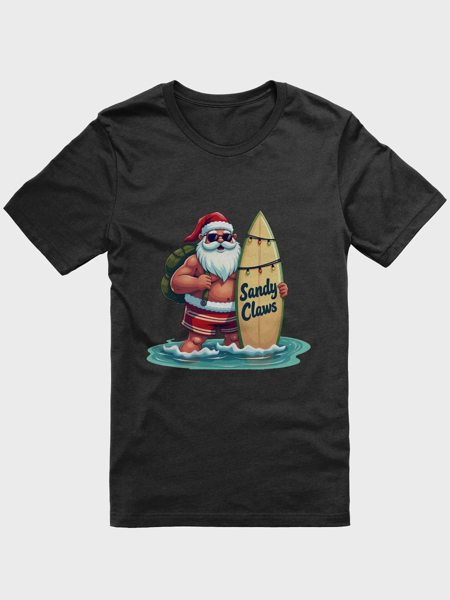 Sandy Claws, Santa Surfer T-Shirt product image (5)