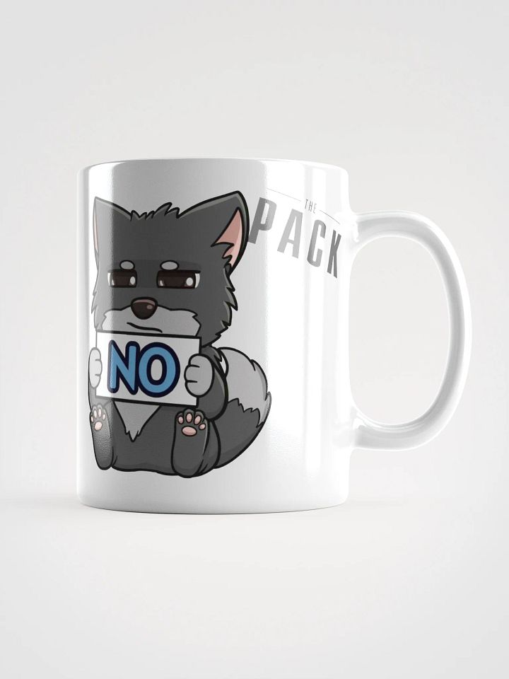 White Emote Mug - Yes/No product image (1)