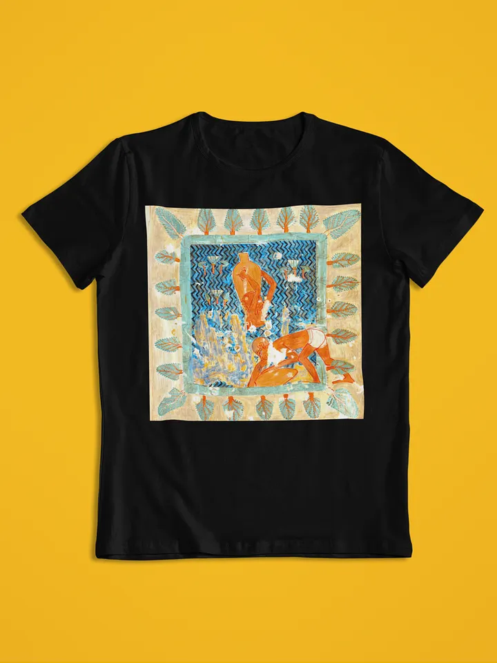 Brickmakers Getting Water Ancient Egypt Art Unisex T-Shirt product image (1)