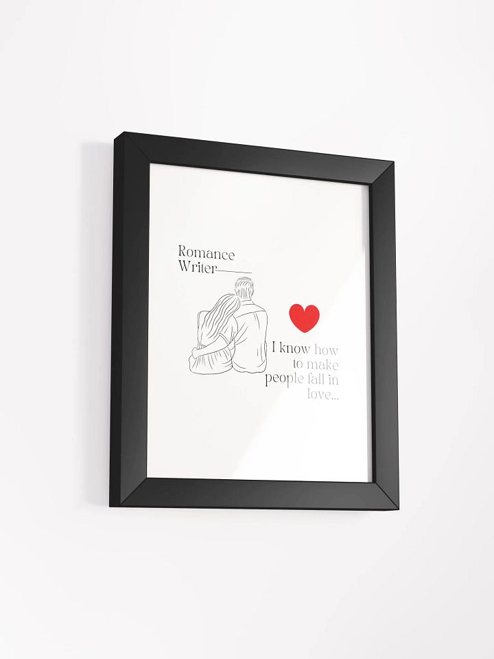 Romance Writer Framed Poster product image (39)