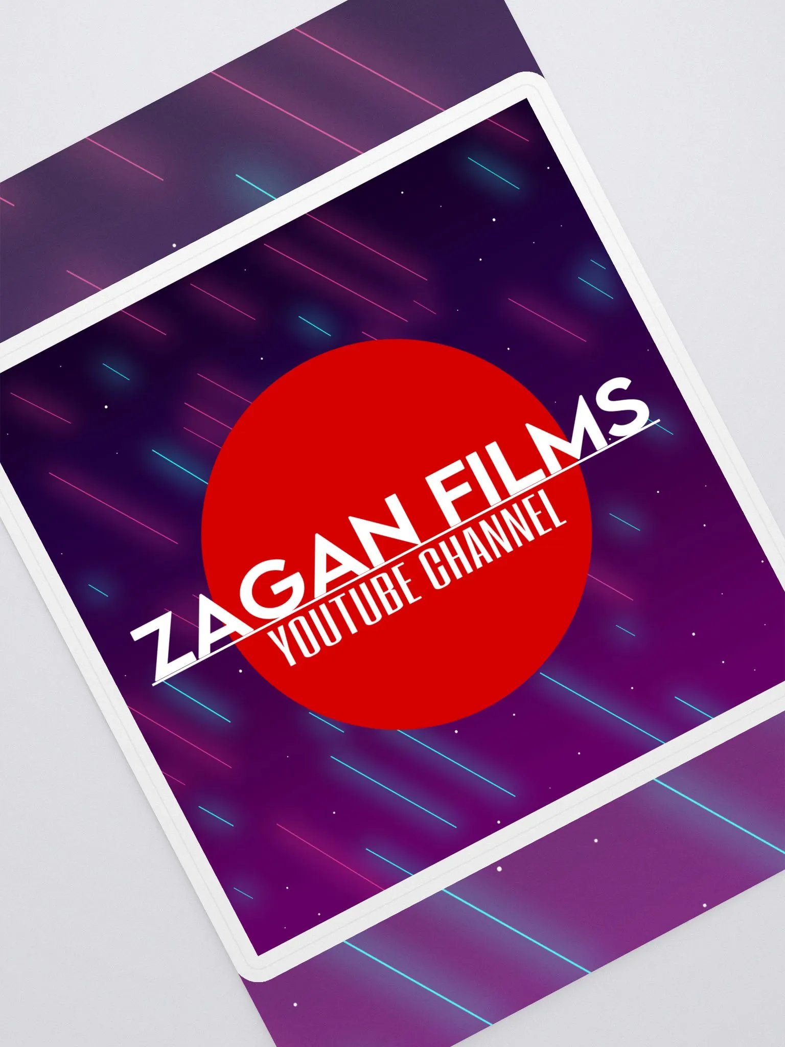 Zagan FIlms Logo Sticker product image (1)