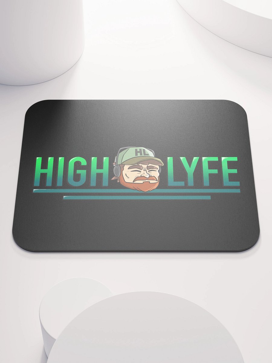 High Lyfe Mouse Pad - Black product image (1)