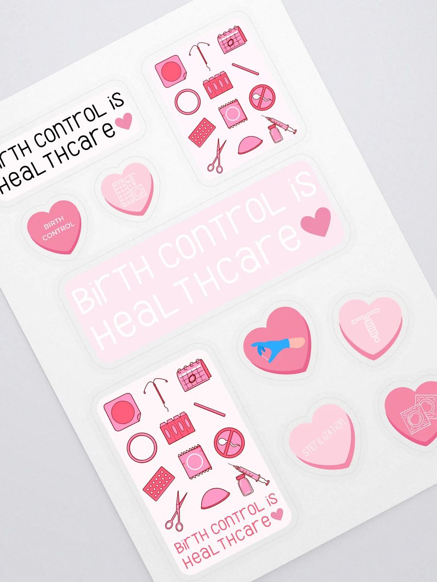 birthcontrol is healthcare (stickers) product image (1)