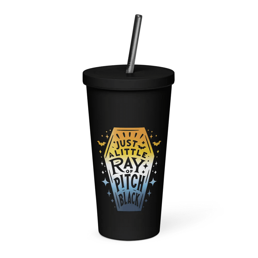 Little Ray Aroace Flag Insulated Tumbler product image (1)